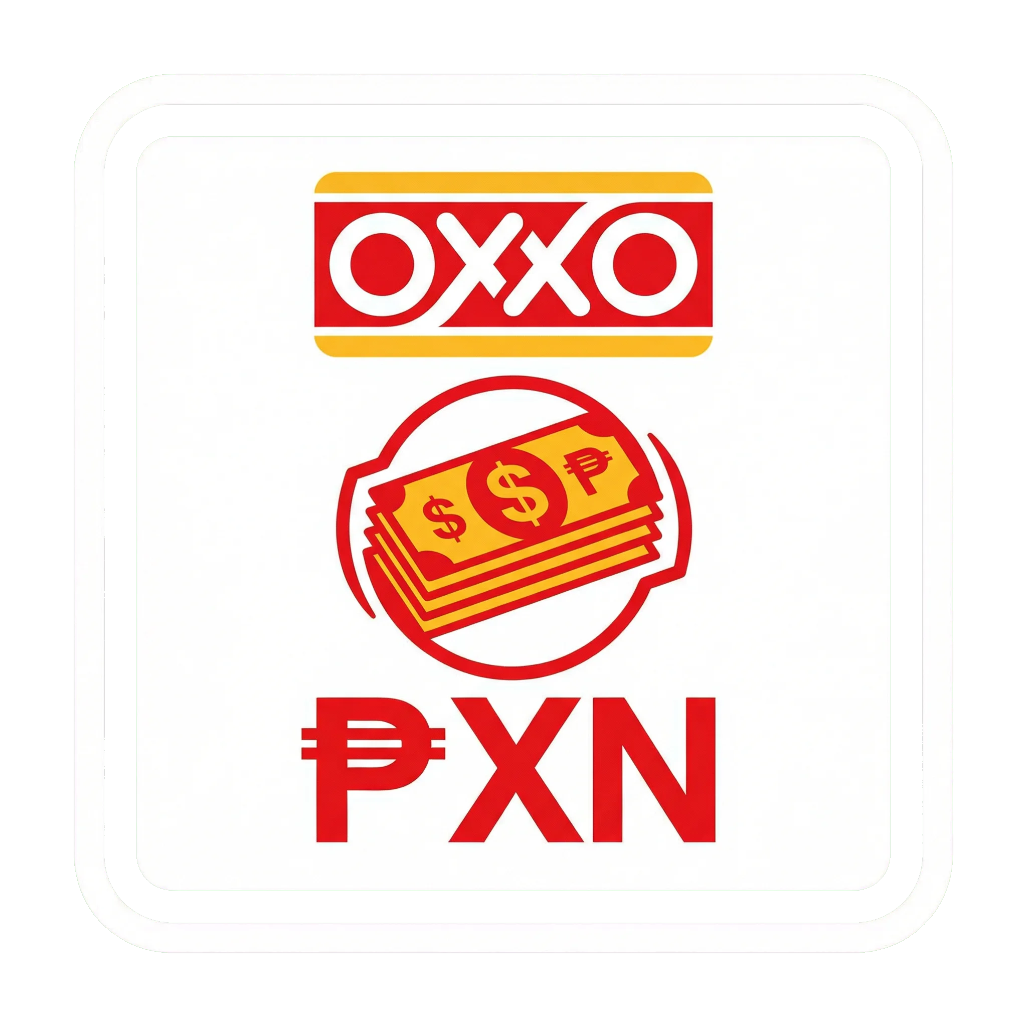 Logo de OXXO para depósitos en efectivo